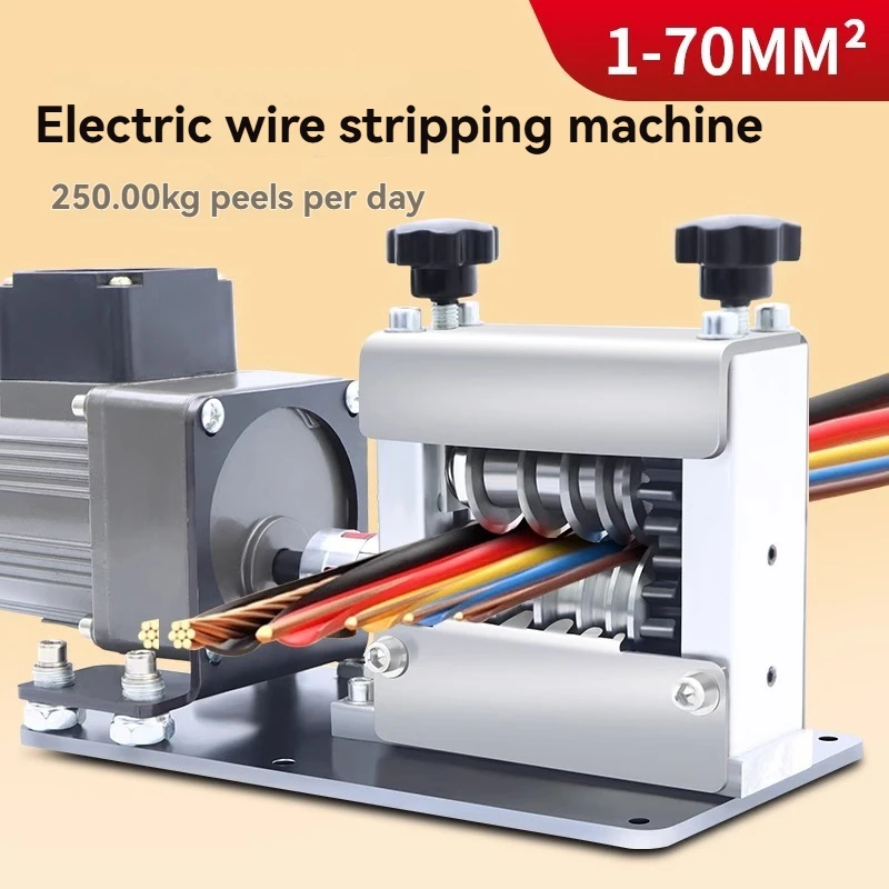 

Wire Stripping Machine Small Electric Wire and Copper Wire Peeling Machine Waste Cable Peeling Machine
