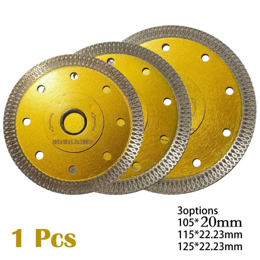 Diamond Cutting Disc 105/115/125mm Circular Saw Blade For Angle Grinder Glass Marble Ceramic Tile Cutting Tools NEW