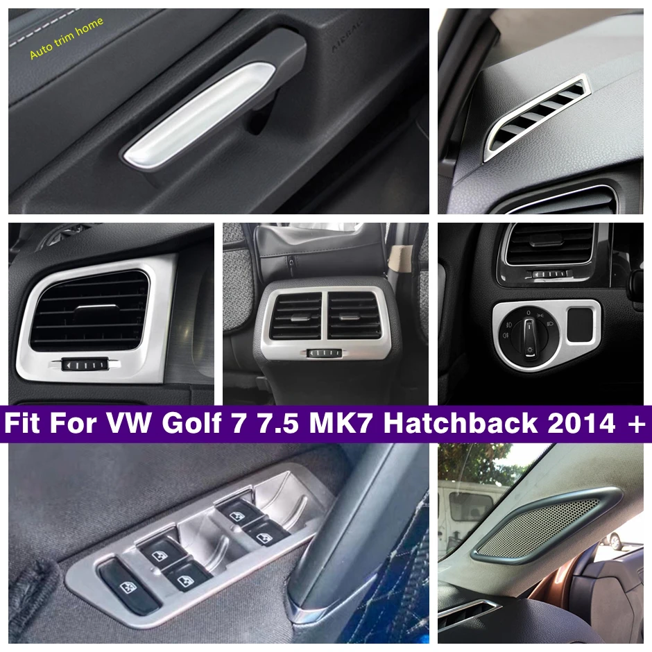 

Pillar A Speaker Air AC Outlet Lights Control Decoral Panel Cover Trim For VW Golf 7 7.5 MK7 Hatchback 2014 - 2019 Accessories