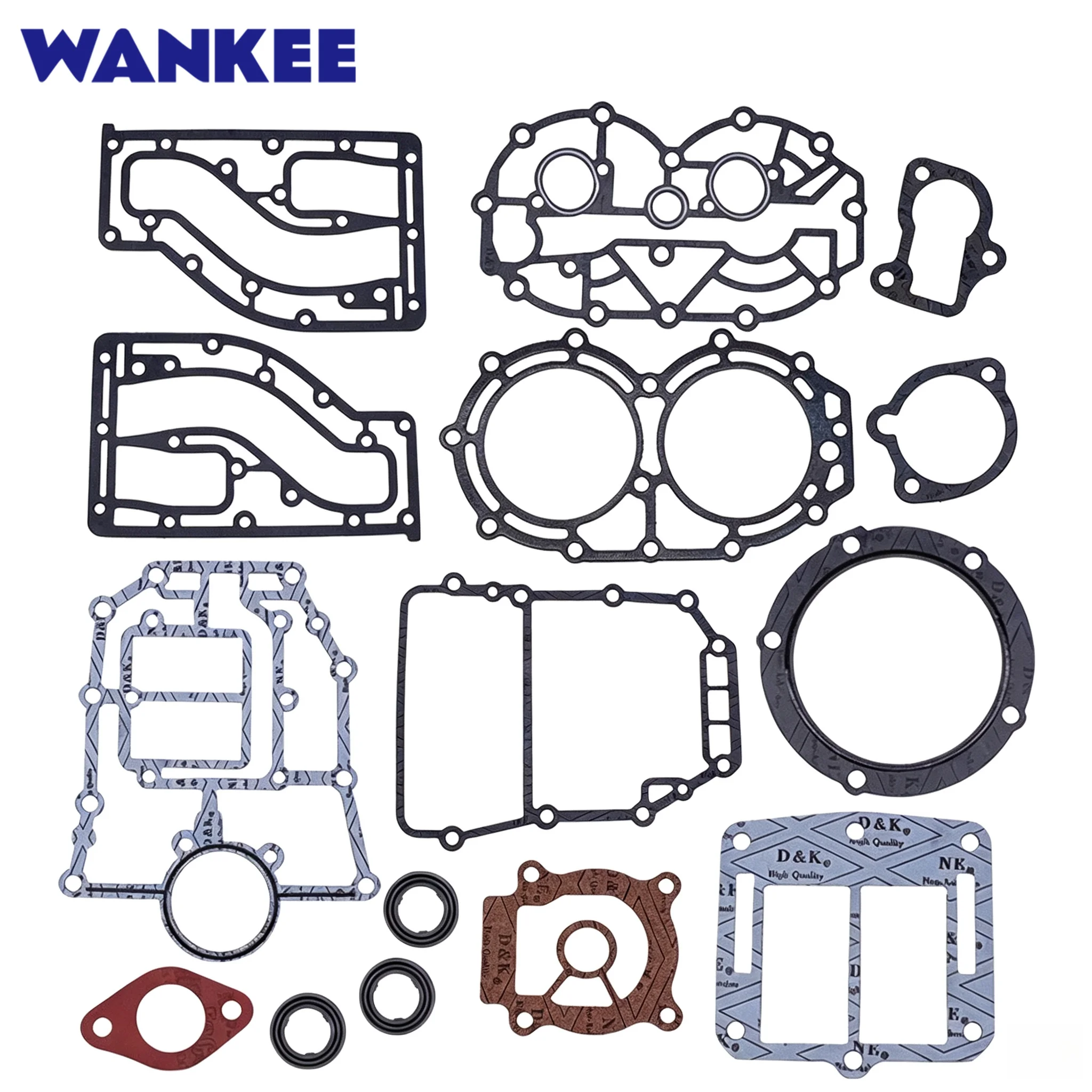 Gasket Kit 11410-94800 For Suzuki Outboard Motor 2T DT40 2Cylinders Replaces For 11410-94824