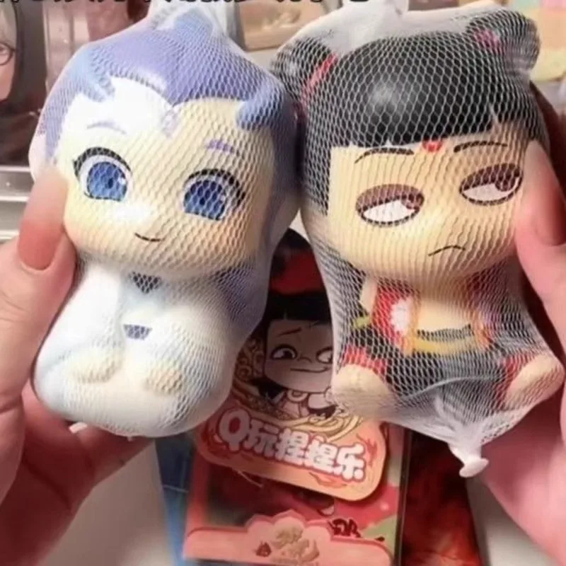 Nezha 2: 魔法の少年が海を轟音を立ててゆっくりとリバウンドピンチ音楽ハンドヘルド Ao Bing 解凍おもちゃクリエイティブ装飾品ペンダント