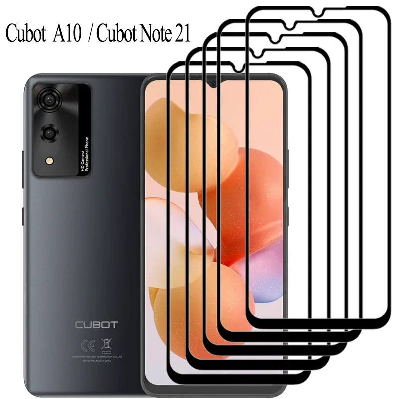 Cubot Note 21/ Cubot A10 Tempered Glass for Cubot Note 21 Screen Protector Note21 A10 Cubot Glass Film 9H Protection Glasses