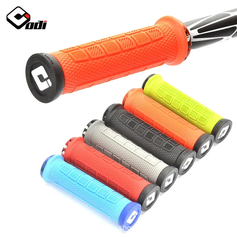 Cross-Border WholesaleODISilicone Handlebar Grips Mountain Folding Bicycle Lock Dead Non-Slip Grip off-Road Vehicle Handle Cover