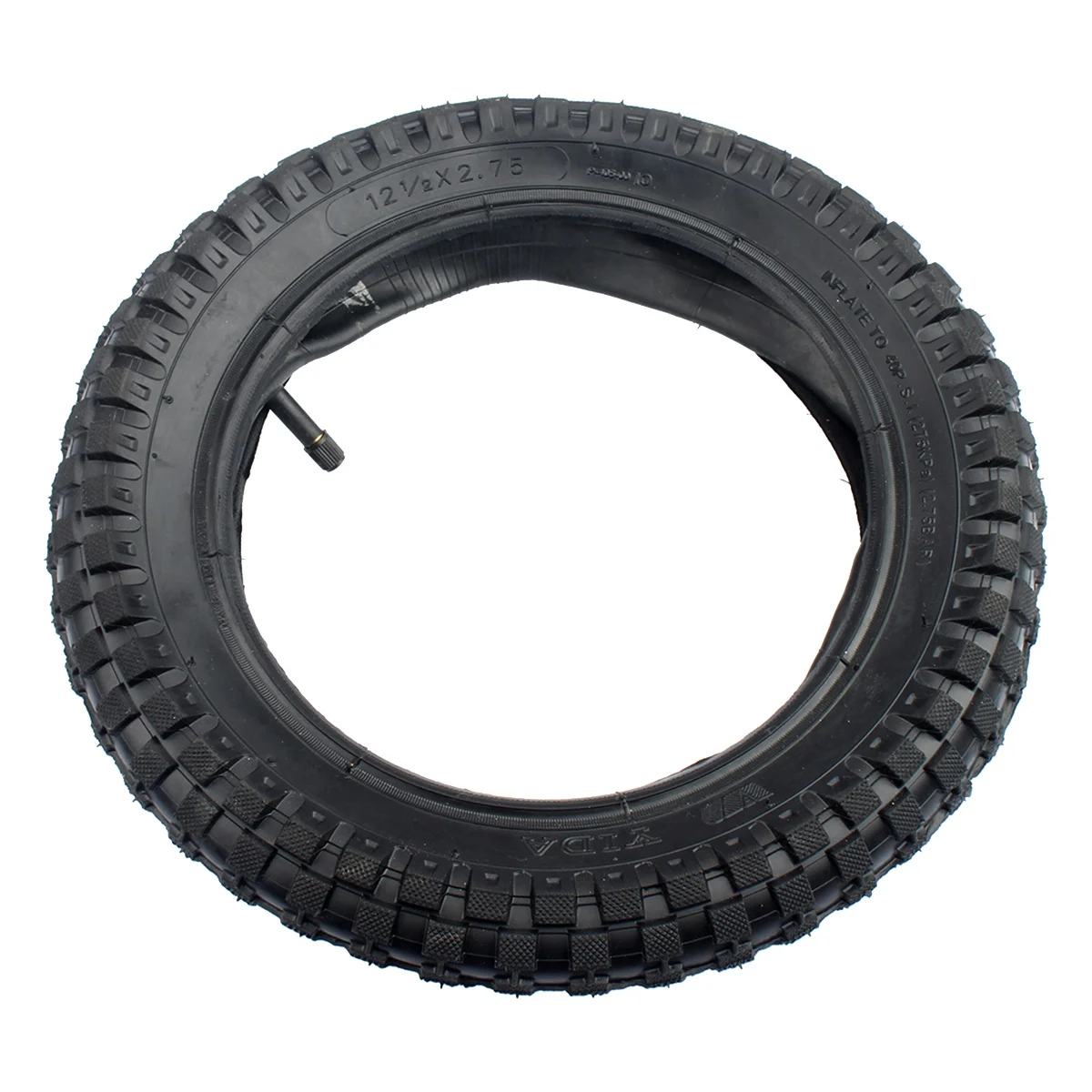 Motorcycle Bike 12 1/2X2.75 Tire Inner+Outer Tire for 47Cc 49Cc Dirt Pit Bike Motorcycle