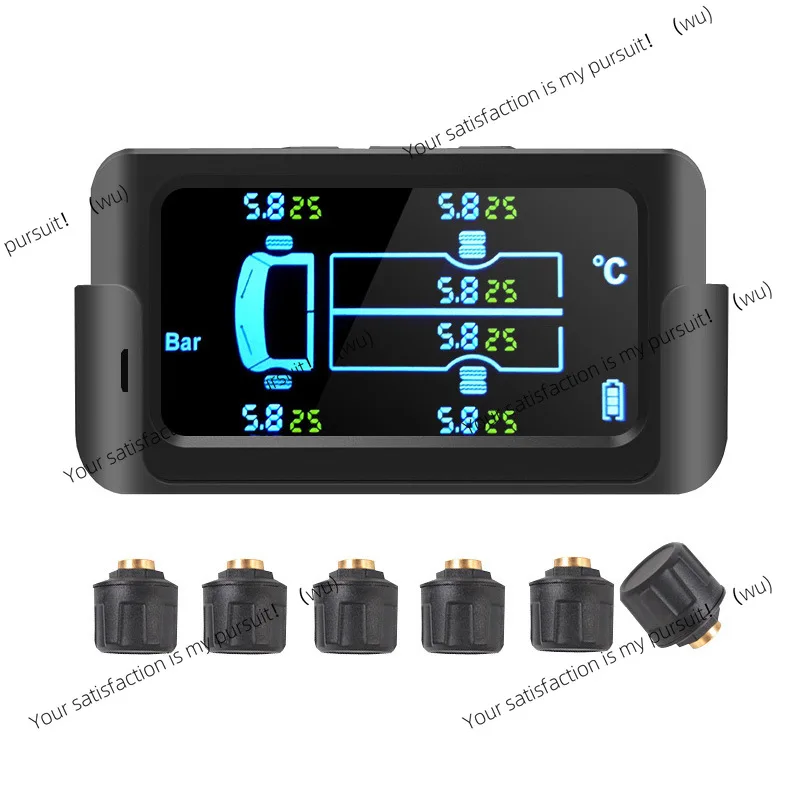 

Монитор давления в шинах грузовика, 6-колесный TPMS RV, мониторинг давления в шинах, пикап, микролегкий датчик в шинах грузовика