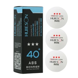 F1fd 3 contagens 3-star 40 + premium bolas de ping pong avançado prática bola de tênis de mesa abs materal traning bola para a prática