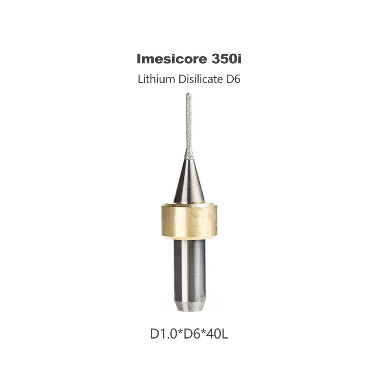 Dentallabor Imesicore 350i Nassfräser Stufenbohrer für LIthium Disilicate D6 Cad/Cam System – Detail 3