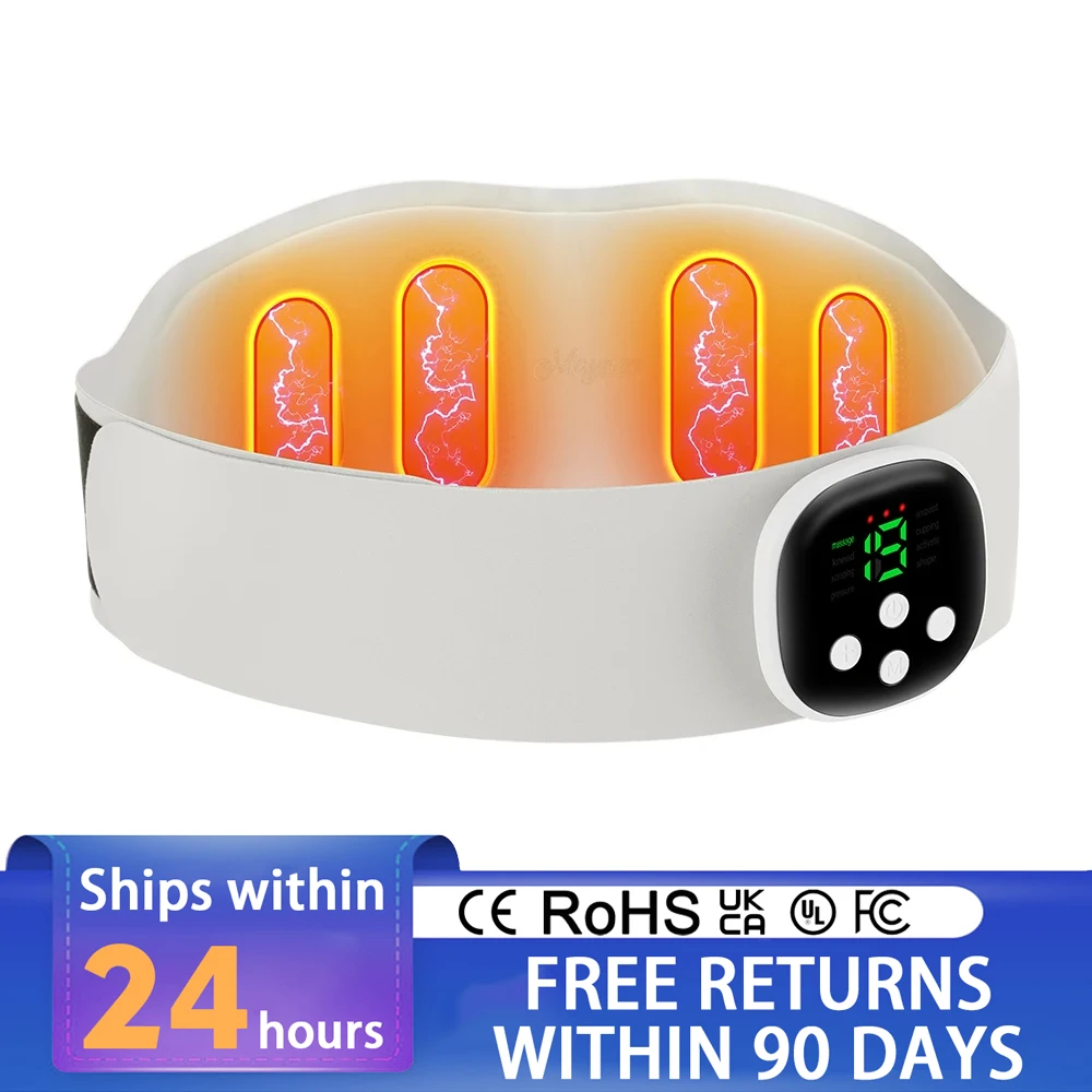 

USB Electric Heating Warmer Hot Waist Lumbar Back Pad Belt Protector Brace Band Support Massager Anti Pain Relief Therapy Tool