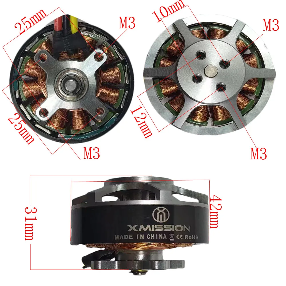 4230 DIY 장난감 모델 비행기 용 브러시리스 모터 3510 480kv 장난감 Quadcopter Multirotor 용 브러시리스 모터 도매