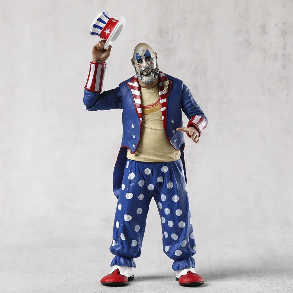 NECA House of 1000 Corpses Otis Driftwood / Captain Spaulding Action Figure PVC Collection Model Toys Gift