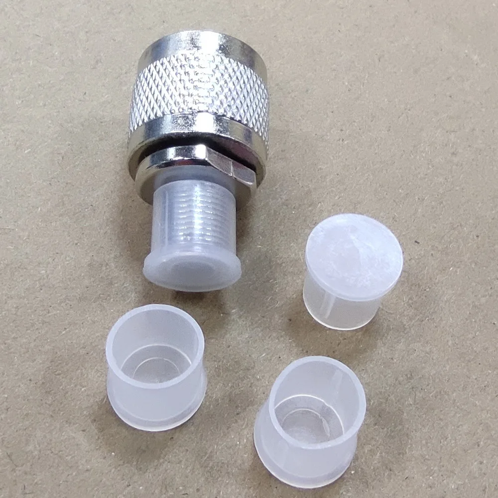 Защитная крышка разъема типа F, ТВ-приемник CATV, британская система, неиспользованный ТВ-сигнал, разъем F, защитная крышка, 50 шт.