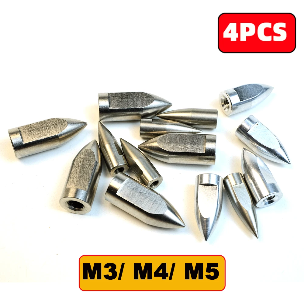 4Pcs Aluminum 3Mm/ …
