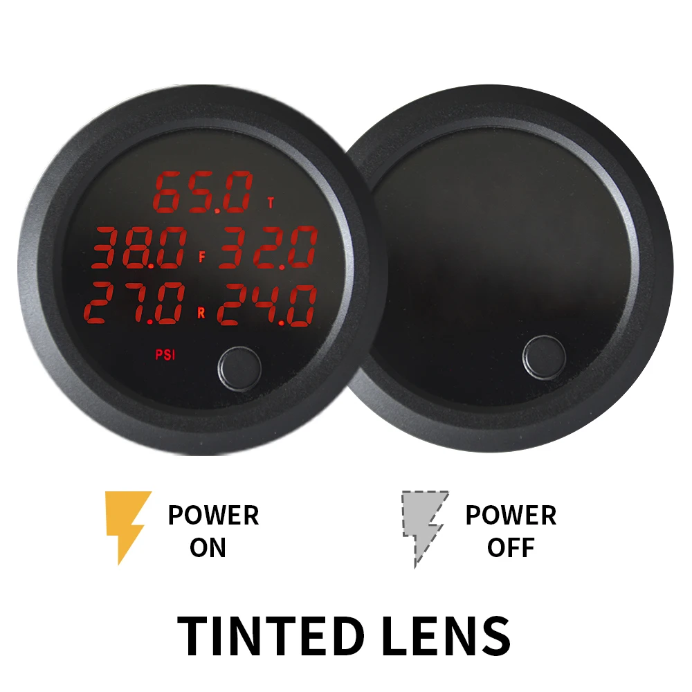 Air Suspension Controller With BAR/PSI Pressure Gauge 5 Pieces 1/8NPT Electrical Sensors And 4-Ways Valves
