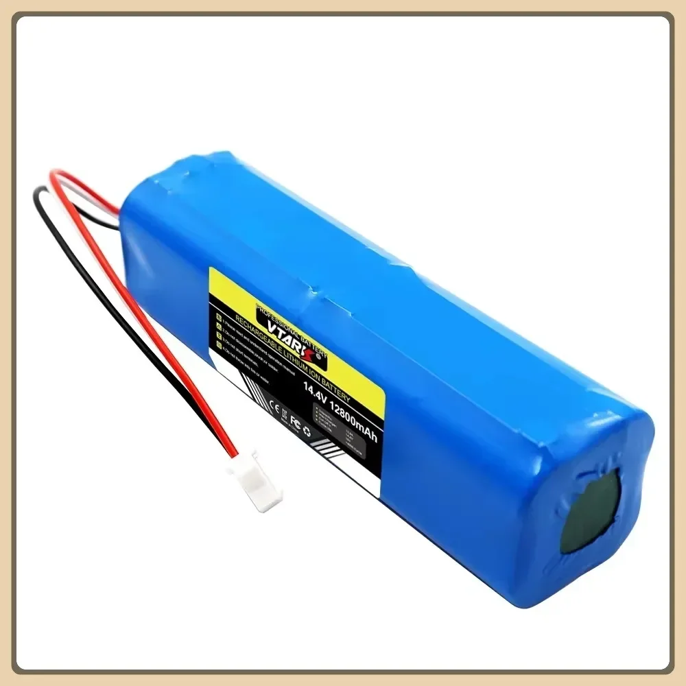 

Original For XiaoMi Viomi S9 Lydsto R1Roidmi Eve Plus14.4V lithium battery 2P4S12800mAh For Proscenic M7Pro,M7Max,M8Pro
