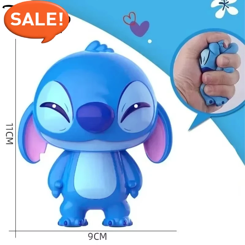 Stitch Decompression Toy Stitch Model Decompression Soft Slow Rebound Doll Cartoon Children's Figure Toy Healing Gift new