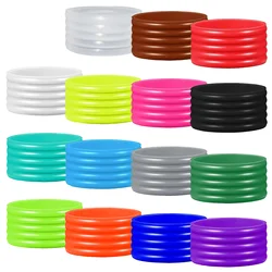 50 PCS Tennis Racket/Pickleball Paddles/Squash Silicone Ring Racket Grip Bands Rubber Ring, Pickleball Overgrip