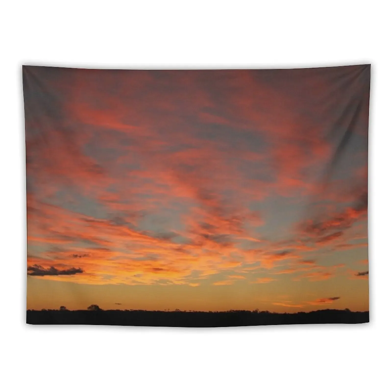 

Australian desert sunset Tapestry Decor For Bedroom Aesthetic Room Decoration Outdoor Decoration Tapestry