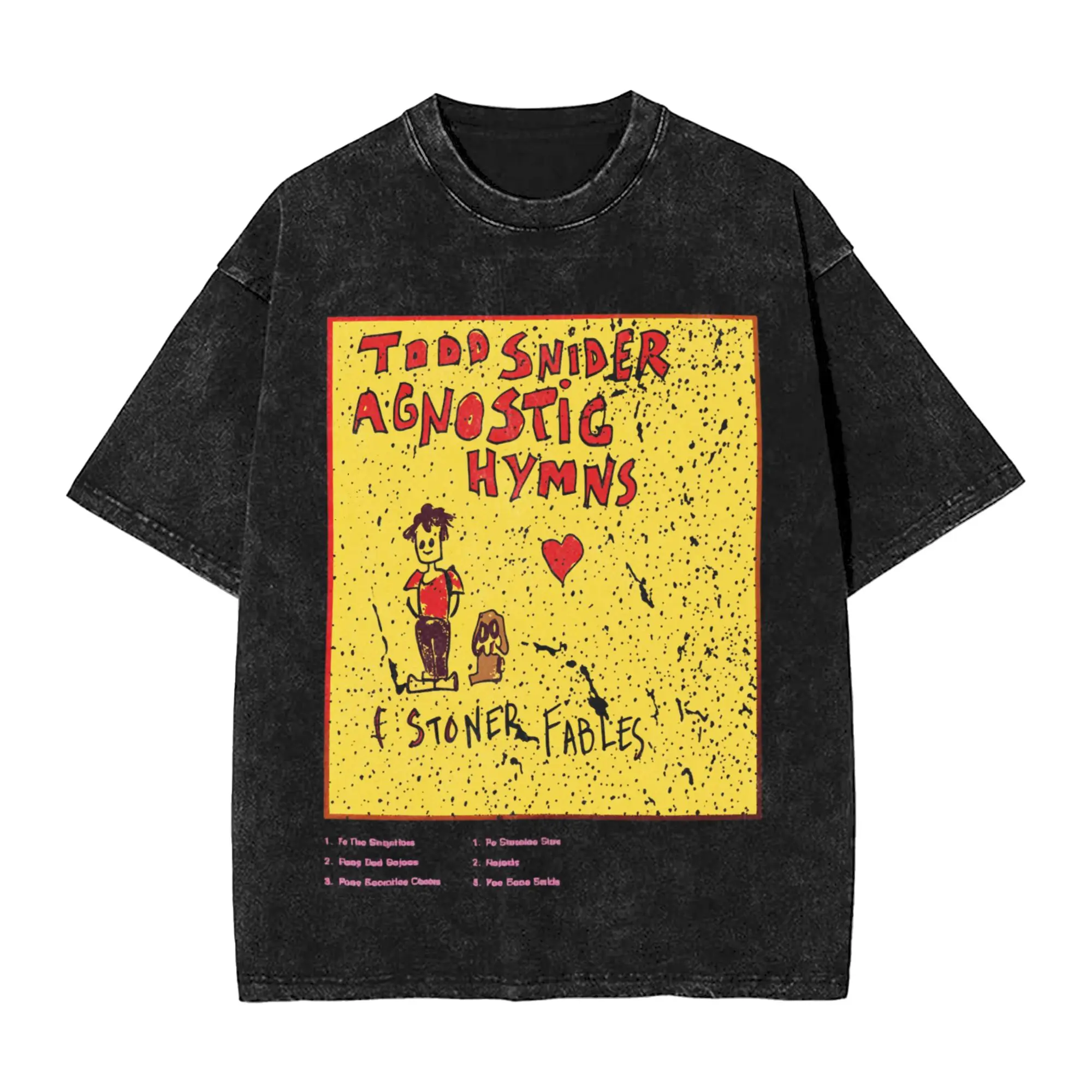 

Men T Shirt Todd Snider Washed T Shirts Popular Summer Tee Shirt Streetwear Design Cotton Tops Birthday Gift