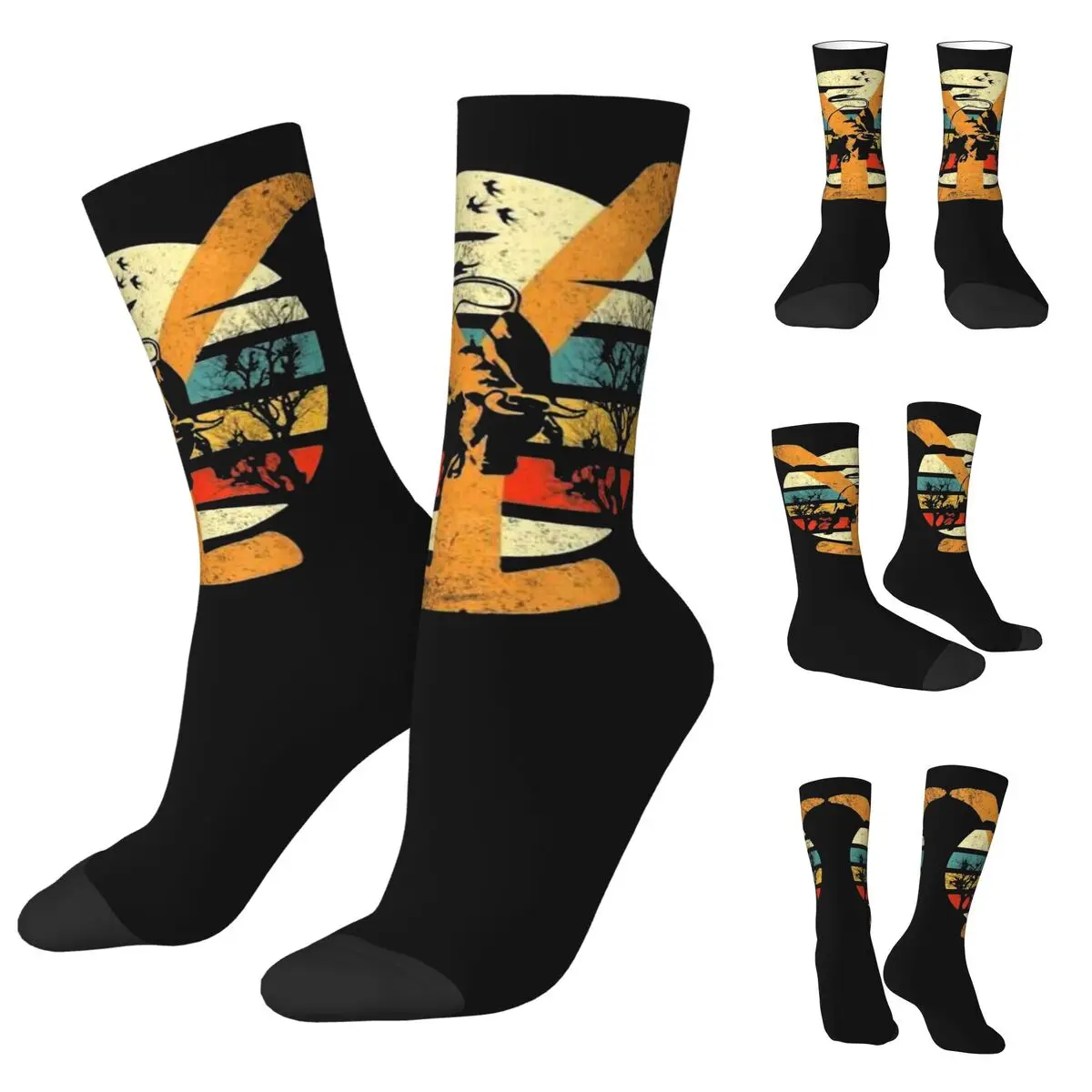 

Cowboy Et De Yellowstone Dutton Ranch cosy Unisex Socks,Hip Hop Happy 3D printing Socks,Street Style Crazy Sock