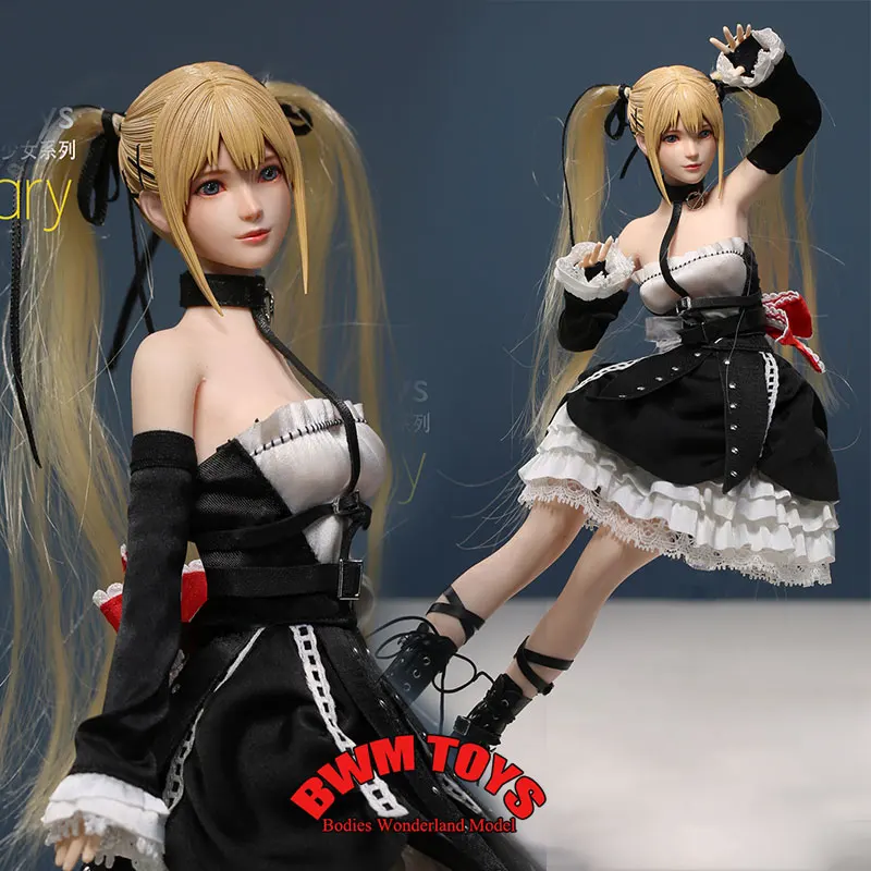 

SAtoys M001 1/6 Scale Female Soldier Action Figure Doll with MDry Dress Clothes Set Head Sculpt 12' TBL S44 for Collection