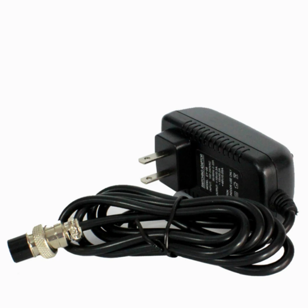 Fuente de alimentación para consola mezcladora, adaptador de CA de 15V, 230mA, conector redondo Universal de 4 pines para 16 canales, entrada de 100-240V