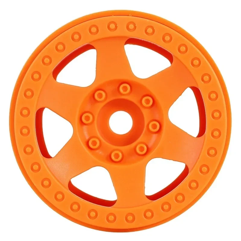 4 個のプラスチックビードロック 2.2 ホイールリム 64*35mm 1/10 RC ロッククローラーカーアキシャル SCX10 レイス RR10 用