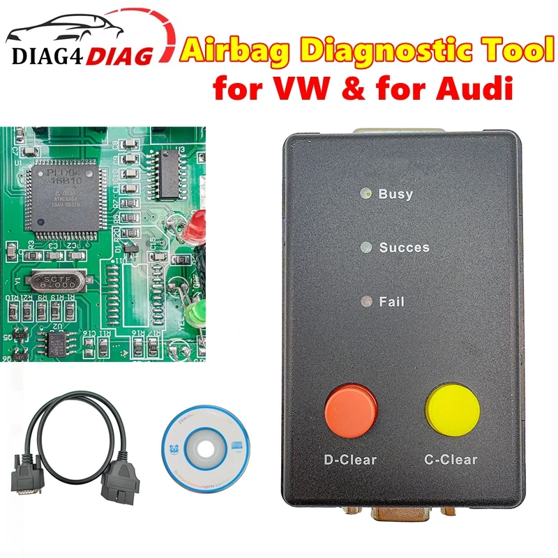 For VW/VAG/Audi OBD2 Airbag Reset Tool Airbag Crash Data Reset Tool Airbag Diagnostic Tool