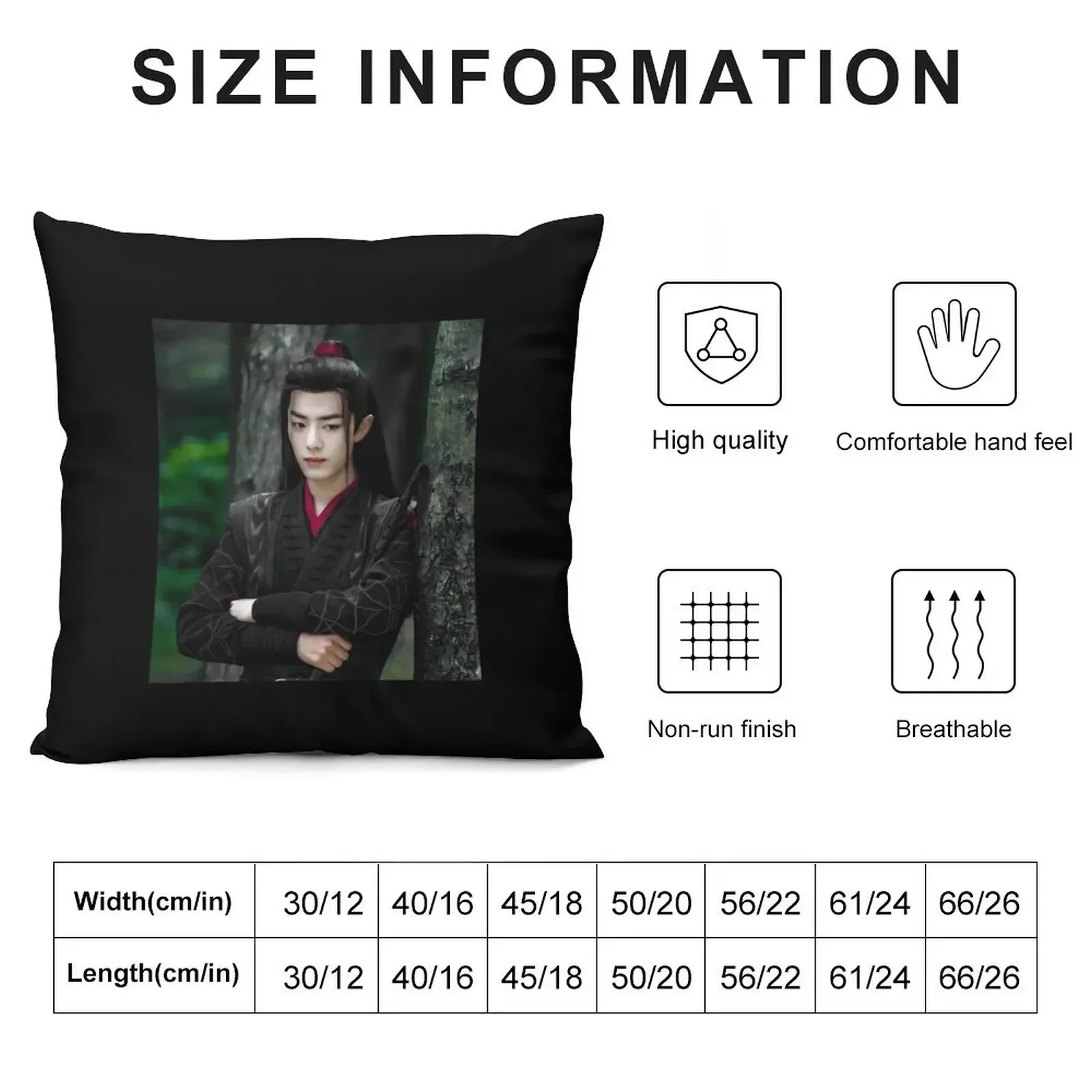 The Untamed Xiao Zhan 3 Throw Pillow bed pillows covers for pillows pillow