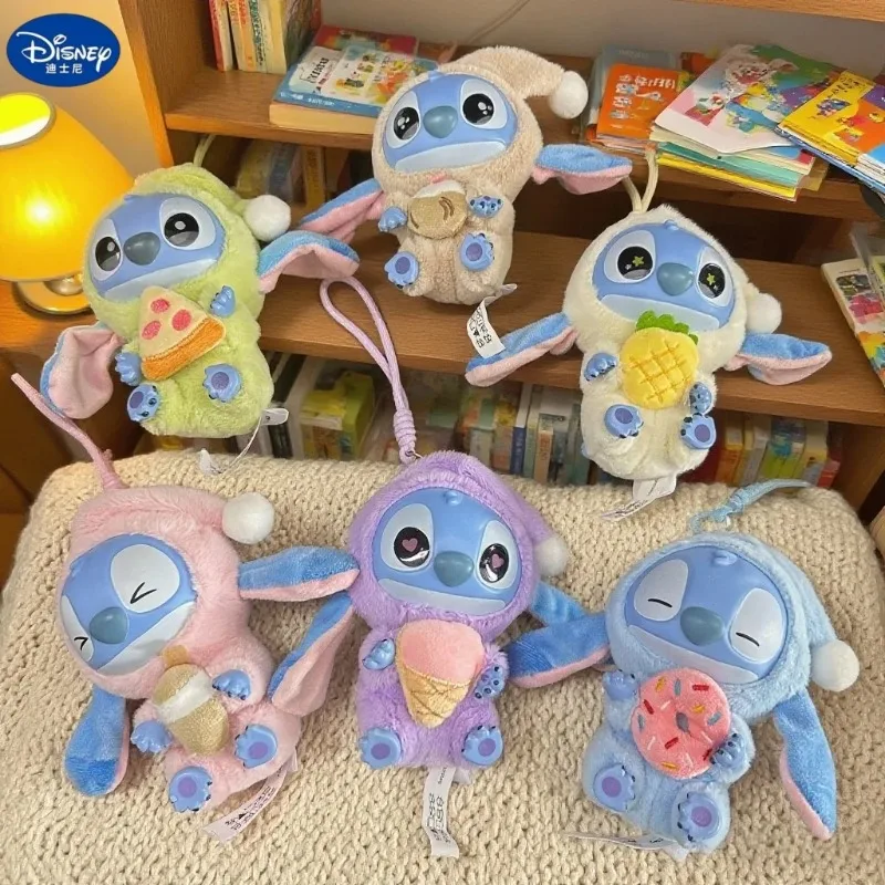 

Серия виниловых коробок Disney Stitch, плюшевых сумок, милых кукол, загадочных коробок, игрушек, подарков для взрослых. Коробка-сюрприз Плюшевый брелок