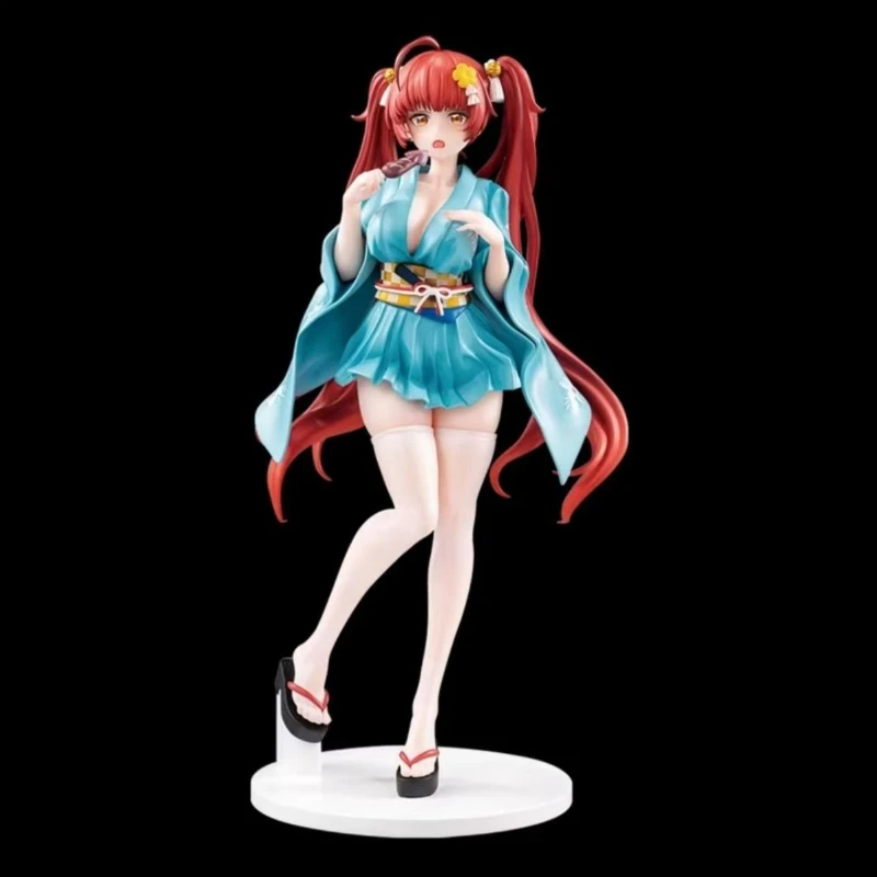 

High aesthetic toy dolls sexy beauty Blue Route Nururu Yukata Game and anime peripherals toy collectibles figure ornament model