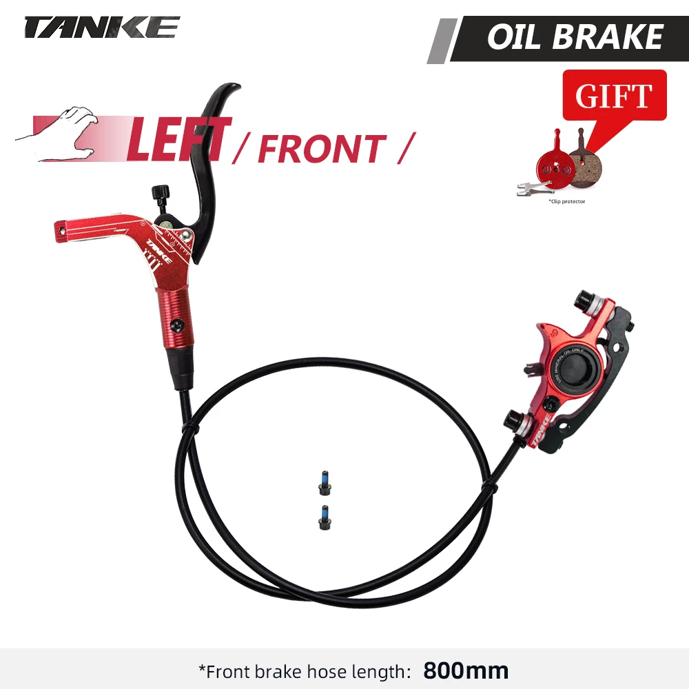 タンケ MTB バイク油圧ディスクブレーキセット 160 ミリメートル