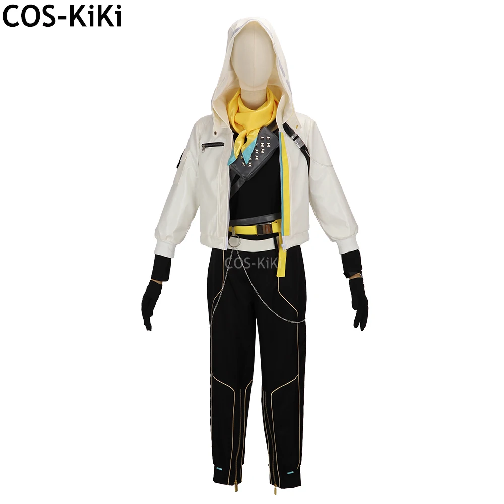 COS-KiKi Vtuber NIJISANJI Sonny Brisko Game Suit Handsome Uniform Cosplay Costume Halloween Carnival Party Role Play Outfit