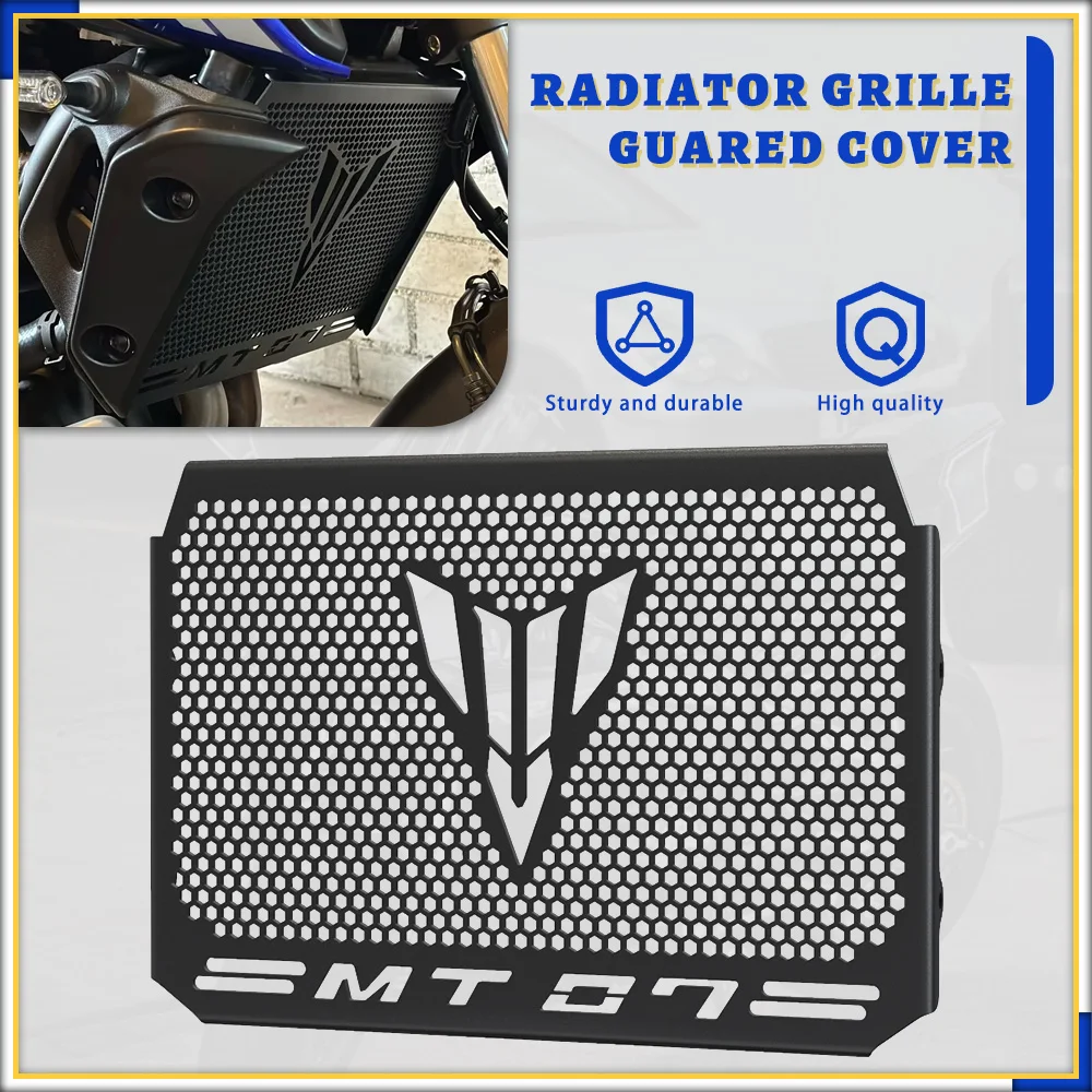 

2023 mt07 Motorcycle Radiator Grille Cover Guard Protection Protetor For YAMAHA MT-07 MT 07 MT07 2013-2018 2019 2020 2021 2022