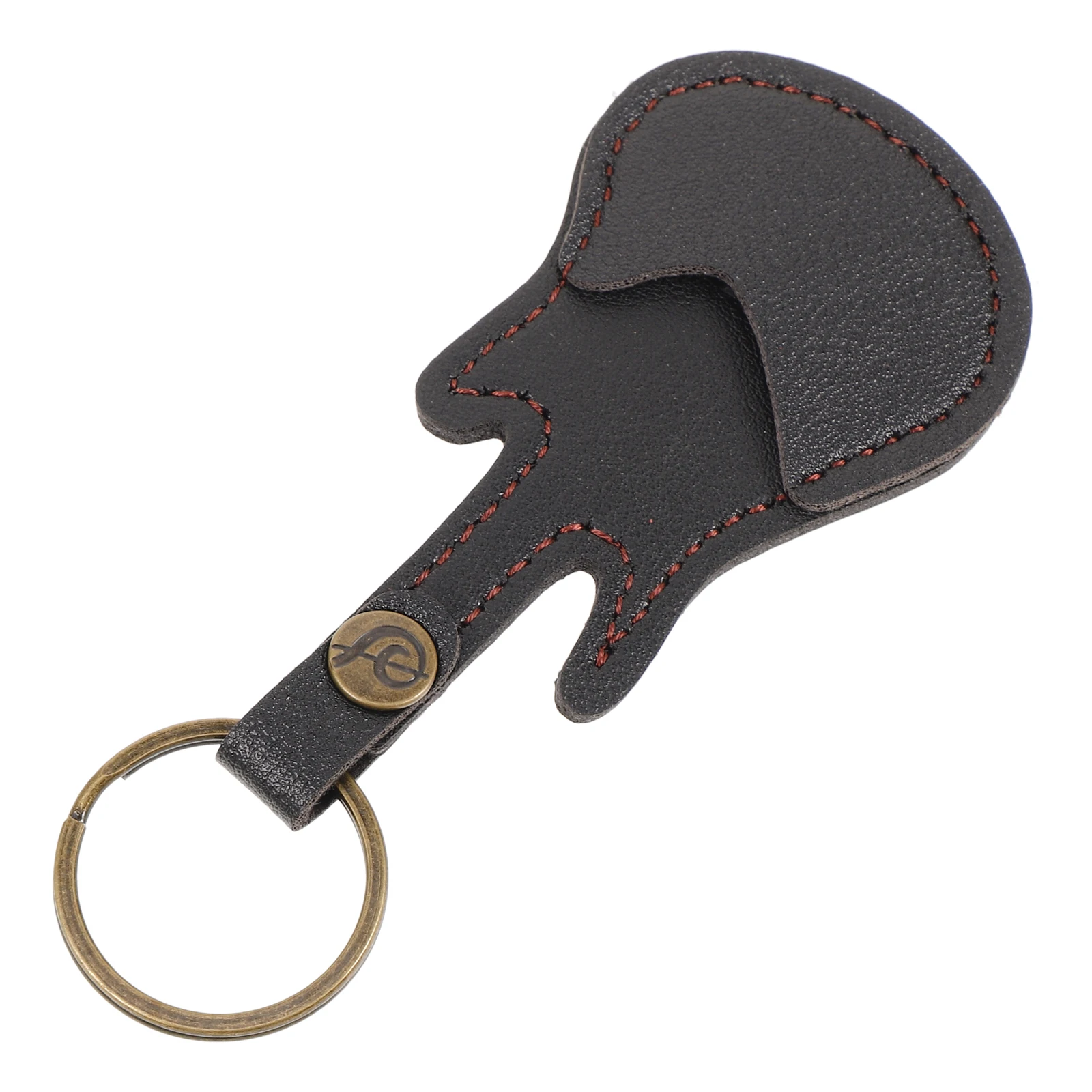 

Guitar Picks Bag PU Case Convenient Plectrum Bag for Electric Acoustic Guitar Plectrum Holder Portable Organizer