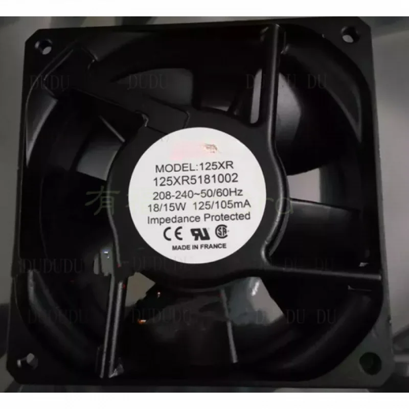

D D 1Pcs for New125XR 125XR5181002 208-240V 12CM high temperature resistant cooling fan
