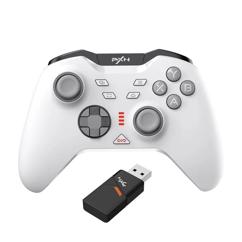 PXN P5 Bluetooth Gamepad 1000Hz Hall Trigger Rocker Tri-Mode Long Battery Life Ergonomics For Switch PC Android IOS B