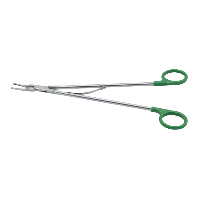 Curved Right Angle Open Applier Polymer Ligating Clips Endoclip Hemolok Clip Surgical