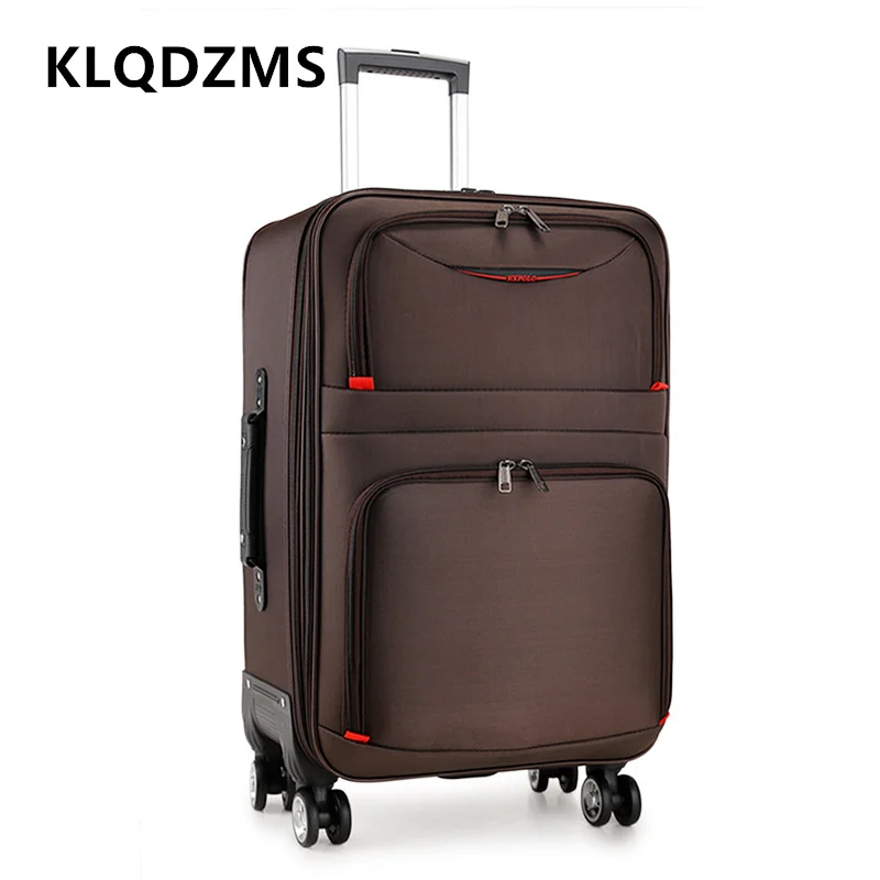 KLQDZMS High-quality suitcase large-capacity trolley case 20 inches boarding box 22