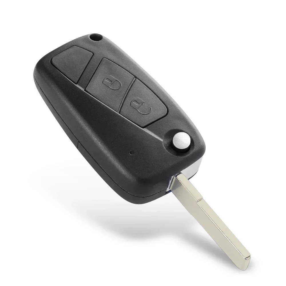 2/3 أزرار مفتاح السيارة قذيفة لشركة فيات بونتو دوكاتو ستيلو باندا حافظة مفتاح بعيد غطاء فوب دخول بدون مفتاح فوب SIP22 2027 #1