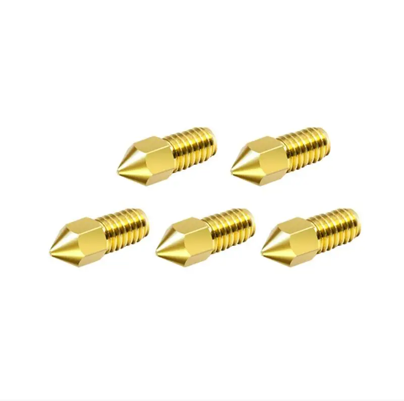 

5 Pieces 0.3mm 0.4mm 0.6mm Nozzles for Flashforge Finder 3 3D Printer - 3D printer parts