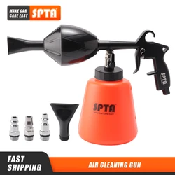 SPTA Pneumatic Air Cleaning Foam Nozzle Gun Sprayer Compressor Tornador Tool for Car Washing