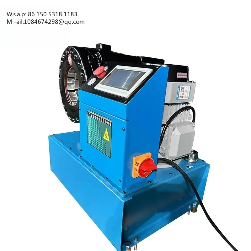 AC Motor Driven Hydraulic Hose Crimper, Industrial Hydraulic Hose Crimping Press Machine