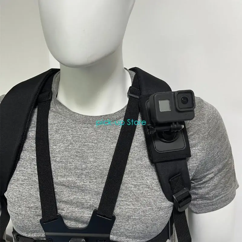 Q5WA System montażu kamery zewnętrznej ze wzmocnionym paskiem barku i elastycznym złączem