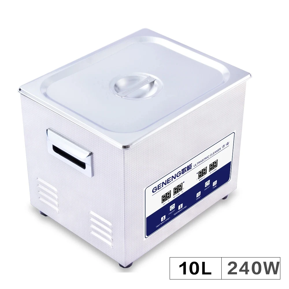 GENENG 10L Ultrasonic Cleaner Lave-Dishes Portable Washing Machine Diswasher Ultrasound Home Appliances