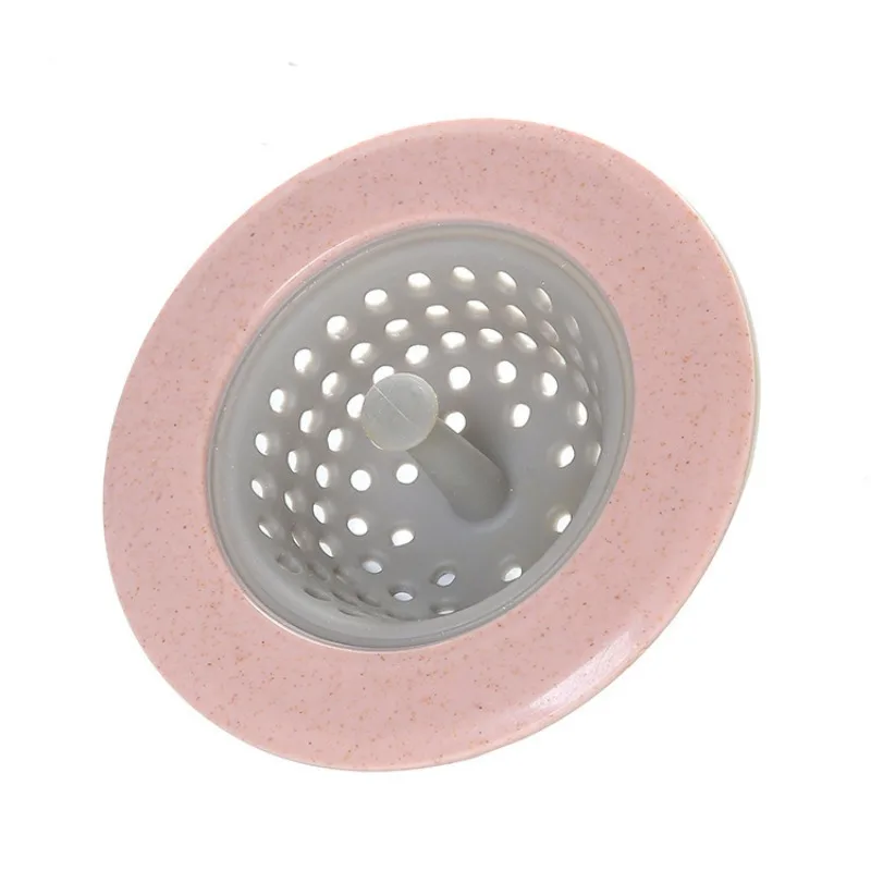 1PCS Kitchen Sink Filter Silica Gel Mesh Strainer Wash Basin Drain Hole Trap Hair Catcher Stopper for Bathroom Accessories