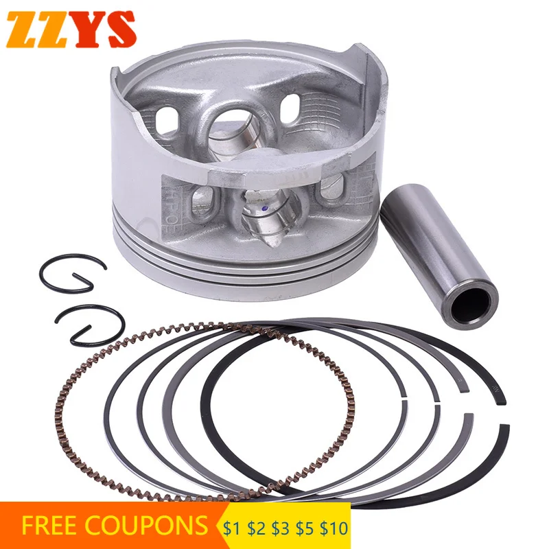 92mm STD Motorcycle Engine 1 Cylinder Piston Rings Kit For HONDA ATV TRX500 TRX500T TRX500TM A FOURTRAX FOREMAN 2005-06 TRX 500