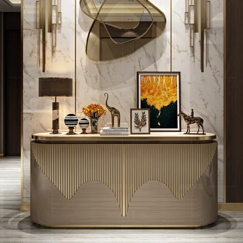 

American Style Living Room Neoclassical Sideboards Simplicity Modern Originality Sideboards High-end Home Furniture Buffet HBSB