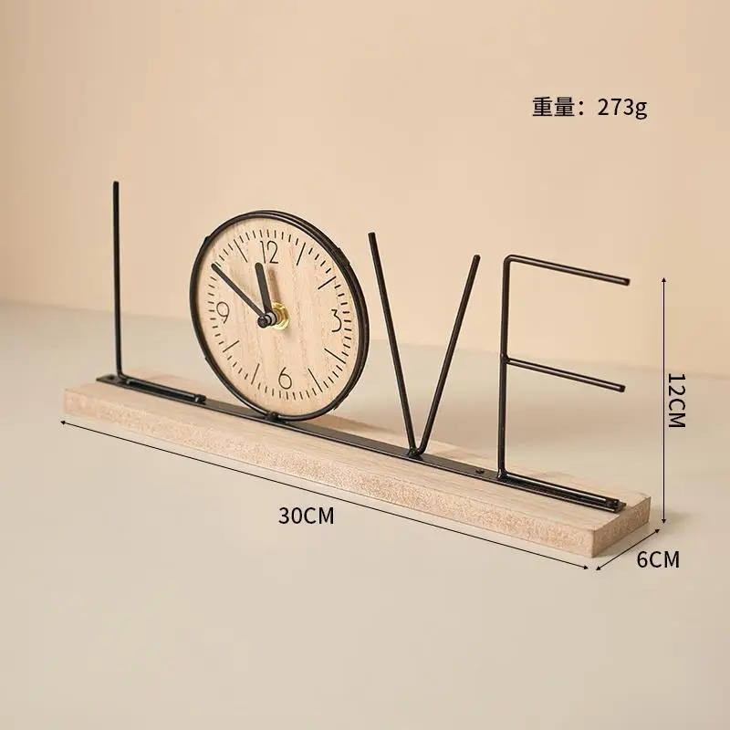 European Creative TV Cabinet Decoration Furniture Home Living Room Bedroom Entrance Wine Cabinet Office Desktop Clock Arrangeme - Image 6