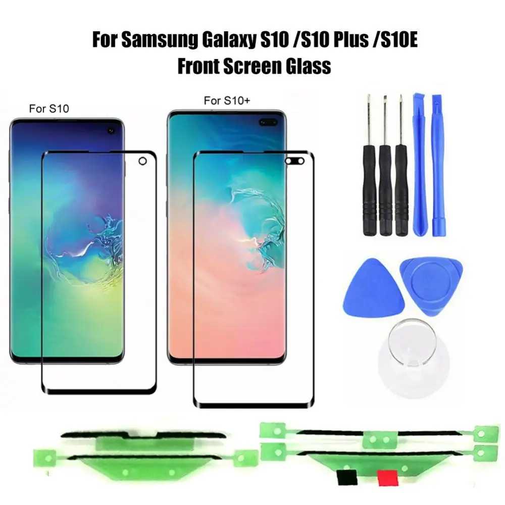 Touch Screen Phone Glass Replacement Front for Samsung Galaxy S10/S10 Plus/S10E