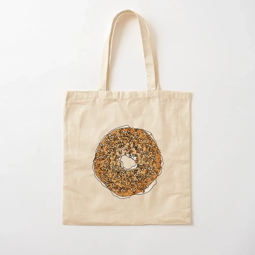 

everything bagel with cream cheese Tote Bag eco pack Woman shopper bag Women bags Tote Bag